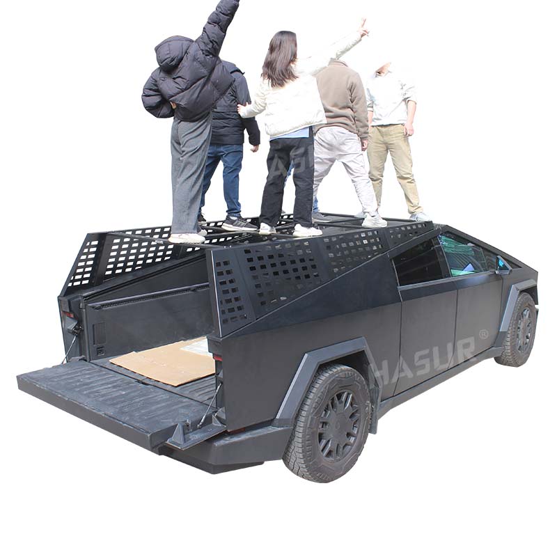 Tesla Cybertruck Heavy-Duty Roof Rack – 500kg+ Capacity, Steel Frame & Aluminum Side Panels for Overlanding & Off-Road Adventures