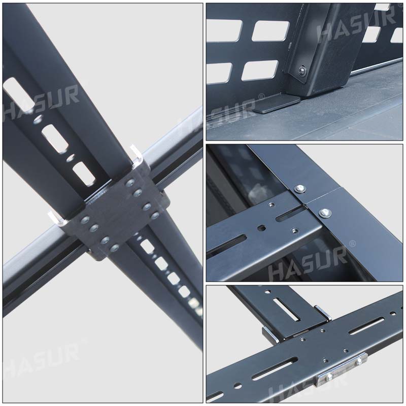 Tesla Cybertruck Heavy-Duty Roof Rack – 500kg+ Capacity, Steel Frame & Aluminum Side Panels for Overlanding & Off-Road Adventures