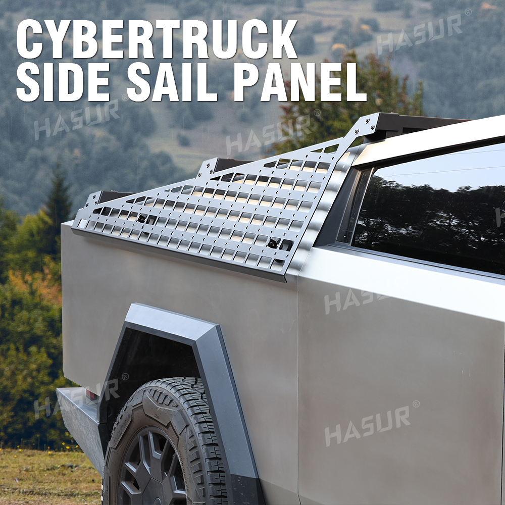 Tesla Cybertruck MOLLE Panels – Heavy-Duty Modular Gear Attachment System for Cybertruck Exterior | Waterproof & Durable Accessories