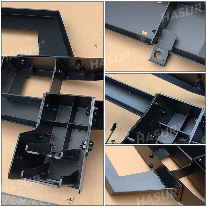 Tesla Cybertruck Front Bumper - Heavy Duty Steel Replacement - Direct OEM Fit - Protects Original Bumper