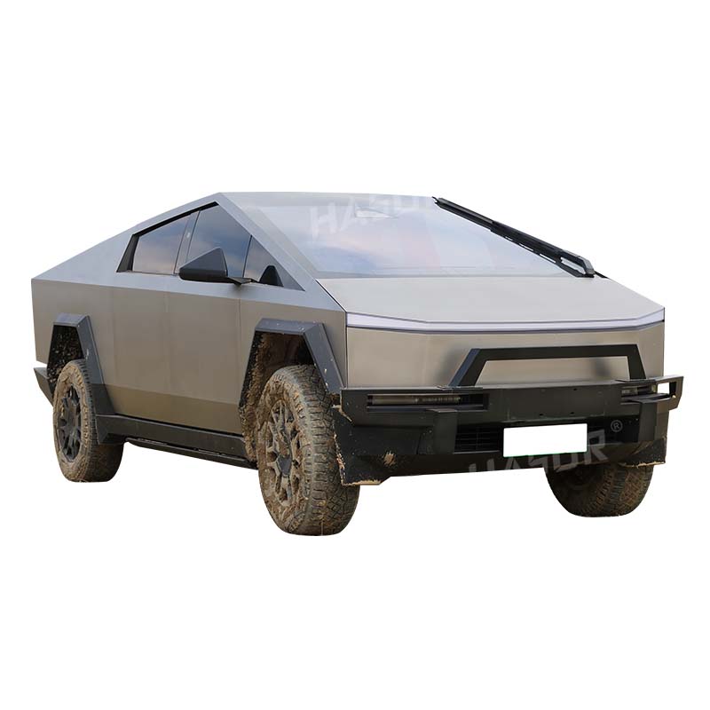 Tesla Cybertruck Front Bumper - Heavy Duty Steel Replacement - Direct OEM Fit - Protects Original Bumper
