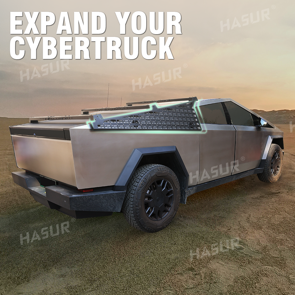 Tesla Cybertruck MOLLE Panels – Heavy-Duty Modular Gear Attachment System for Cybertruck Exterior | Waterproof & Durable Accessories