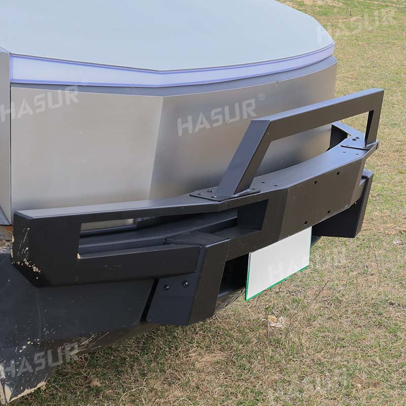 Tesla Cybertruck Front Bumper - Heavy Duty Steel Replacement - Direct OEM Fit - Protects Original Bumper