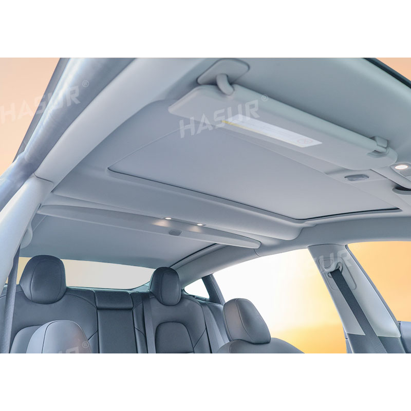 Tesla Model 3 Power Sunshade - Automatic Retractable Roof Shade for Model 3 (2017-2024) - Heat & UV Blocking, One-Touch Control, Gesture Operation,Premium Fit