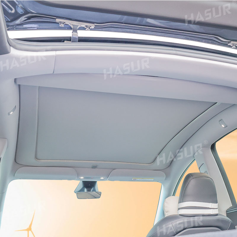 2025 Tesla Model Y Sunshade Roof - Smart Electric Auto Sunshade with Voice Control & One-Touch Operation - Compatible with Refreshed Model Y (2024-2025)