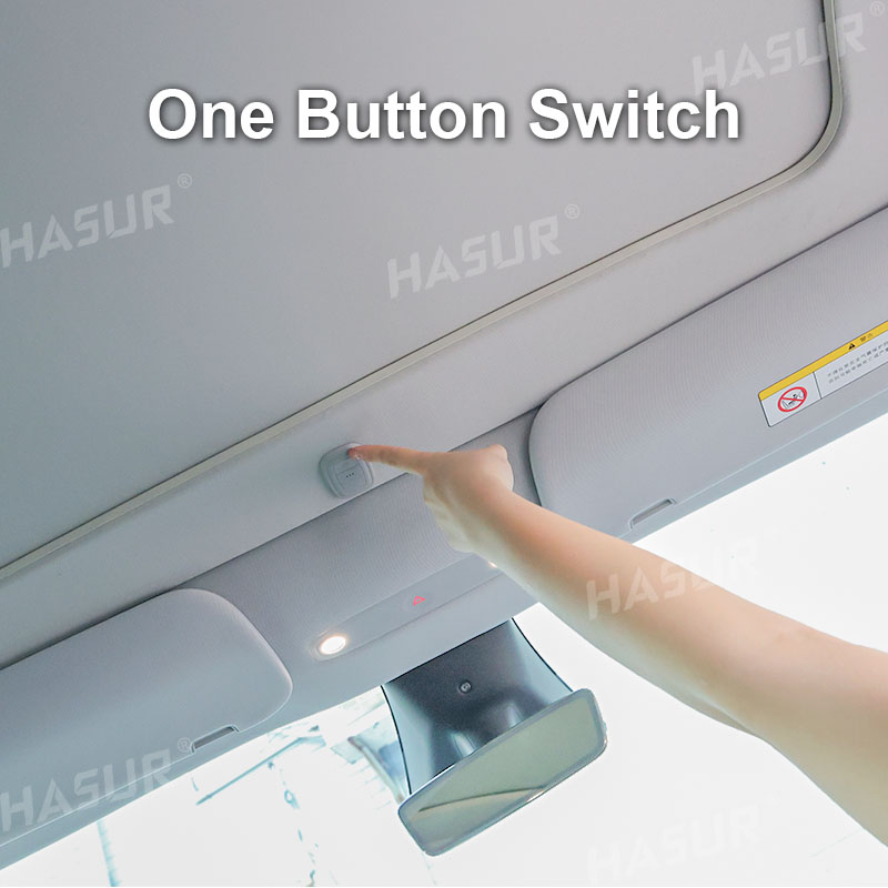 2025 Tesla Model Y Sunshade Roof - Smart Electric Auto Sunshade with Voice Control & One-Touch Operation - Compatible with Refreshed Model Y (2024-2025)