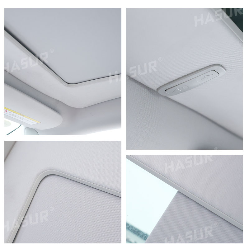 Tesla Model Y Sunshade 2020-2024 - Automatic Retractable Roof Shade with One-Touch & Voice Control - Premium Sunshade for Tesla Model Y